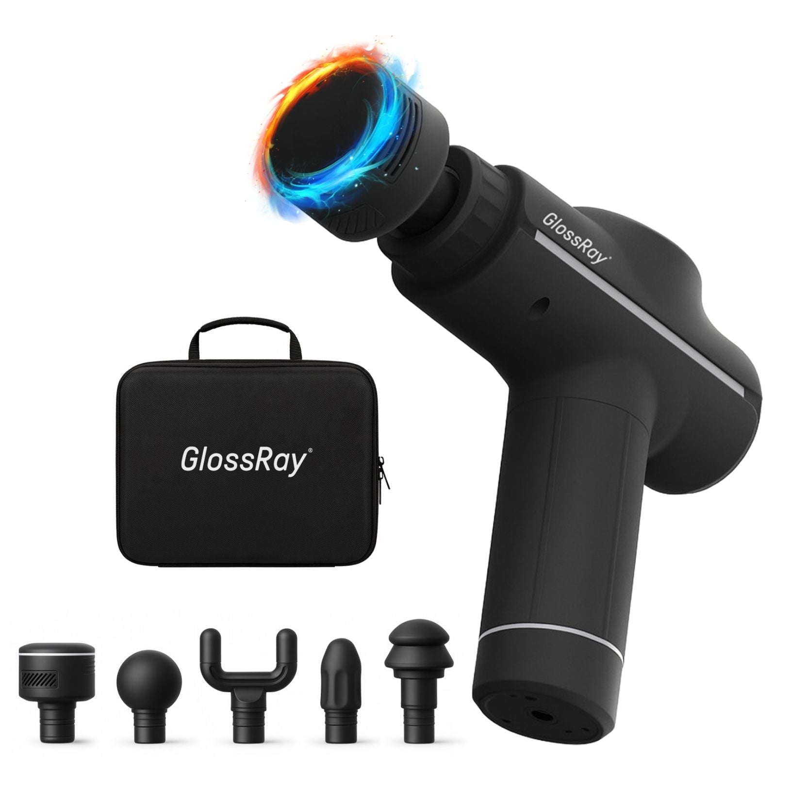 Heat + Cool Portable Deep Tissue Percussion Massager - 3D Pro