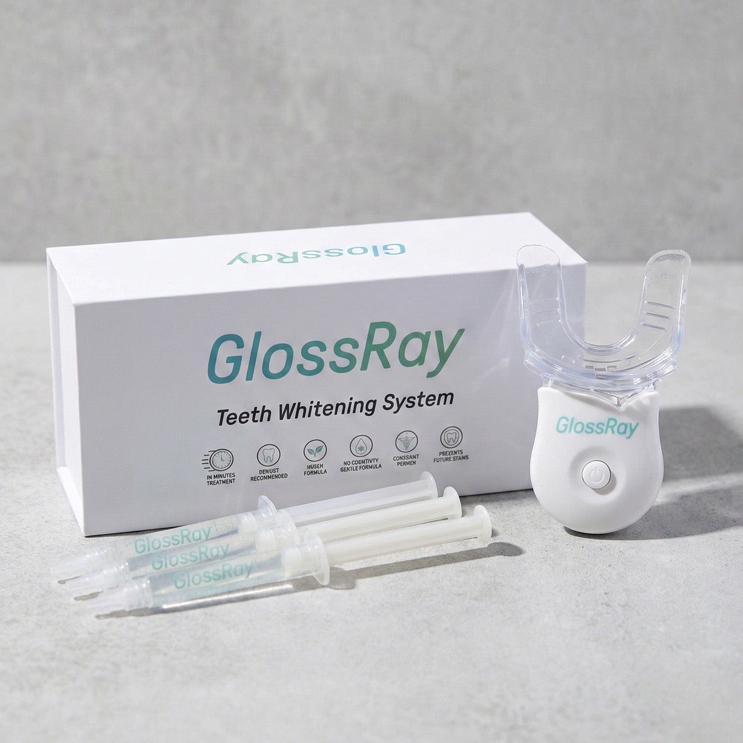 GlossRay Teeth Whitening Kit - Standard
