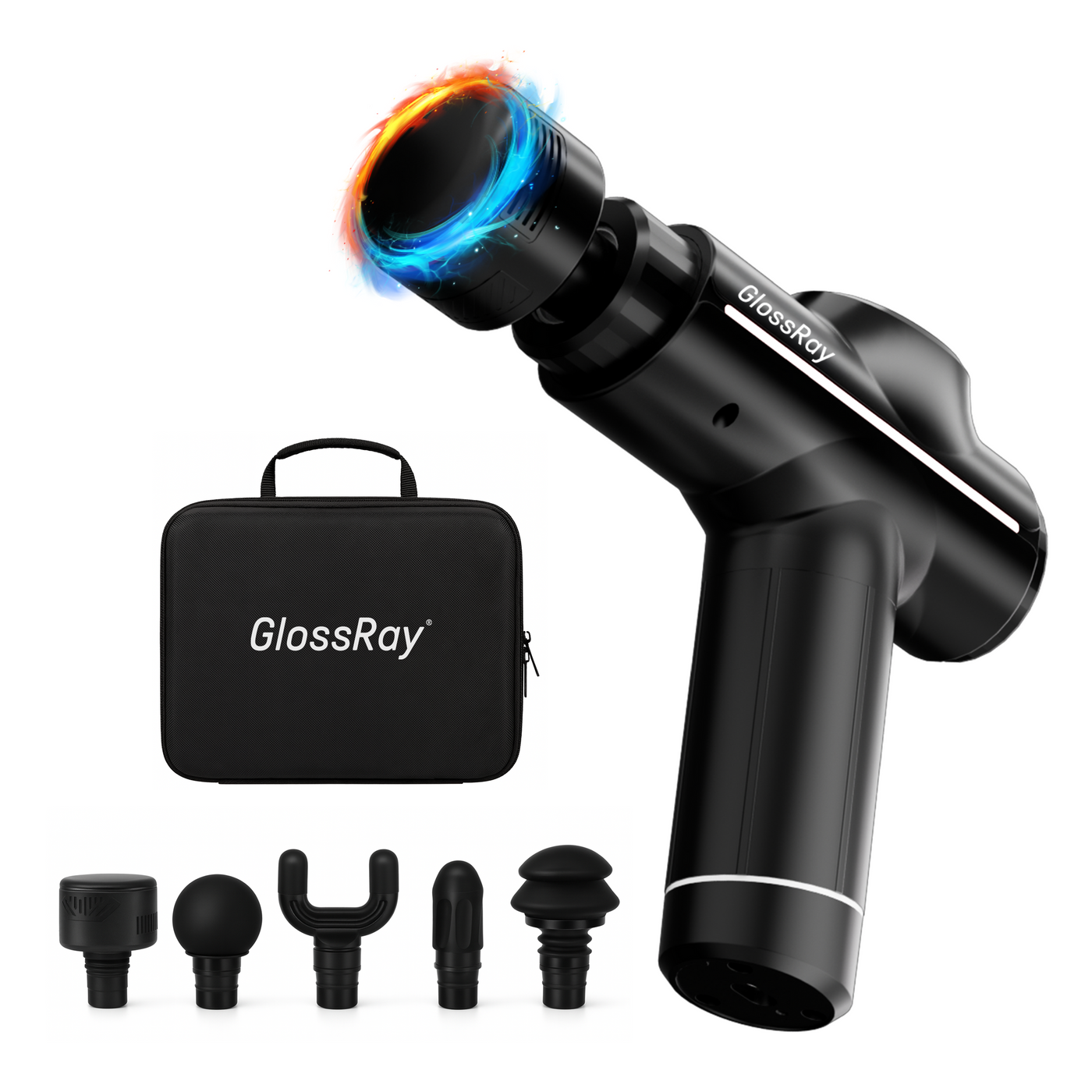 Heat + Cool Portable Deep Tissue Percussion Massager - 3D Pro Advanced