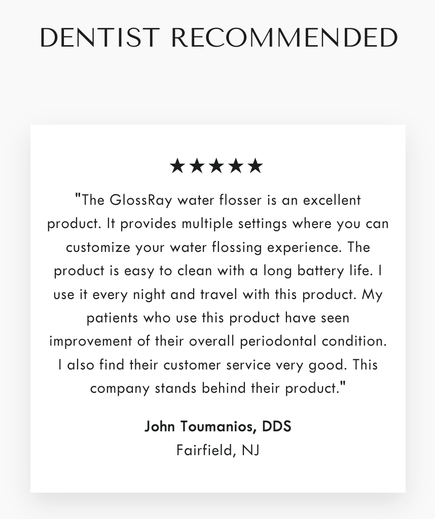 Portable Water Flosser - 3D Pro Advanced